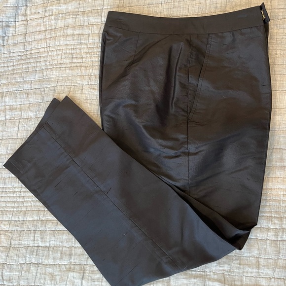 VINTAGE purple label Ralph Lauren Silk pants - Picture 3 of 9